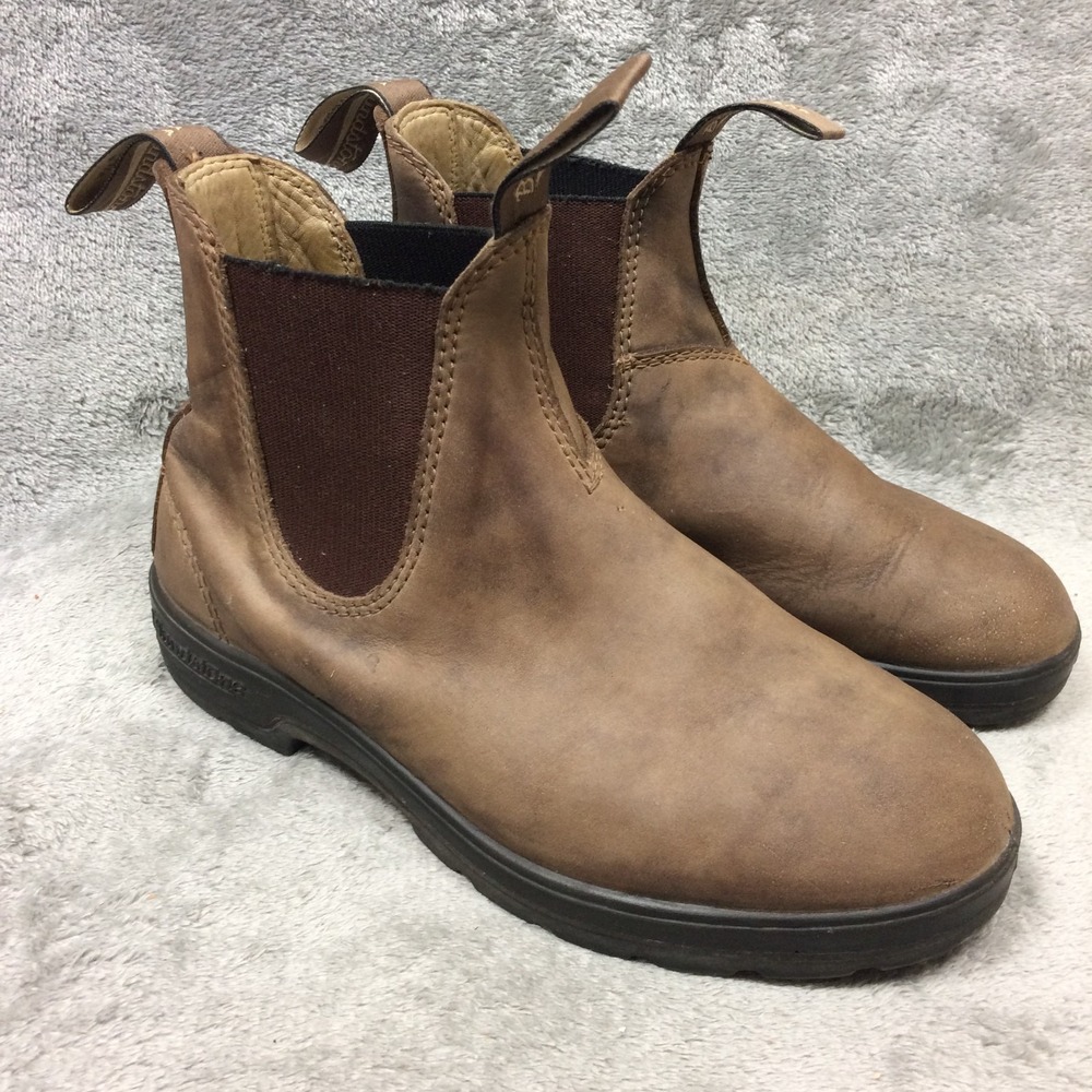Blundstone Original Chelsea Boots Womens Size 7 Brown Leather AU 4